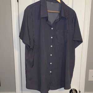 Women’s Navy Striped Shirt